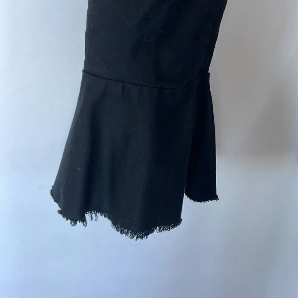 Blank NYC Black Bell Bottom Stretch Jeans, 29 - Picture 3 of 5